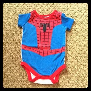 Spider-Man onesie